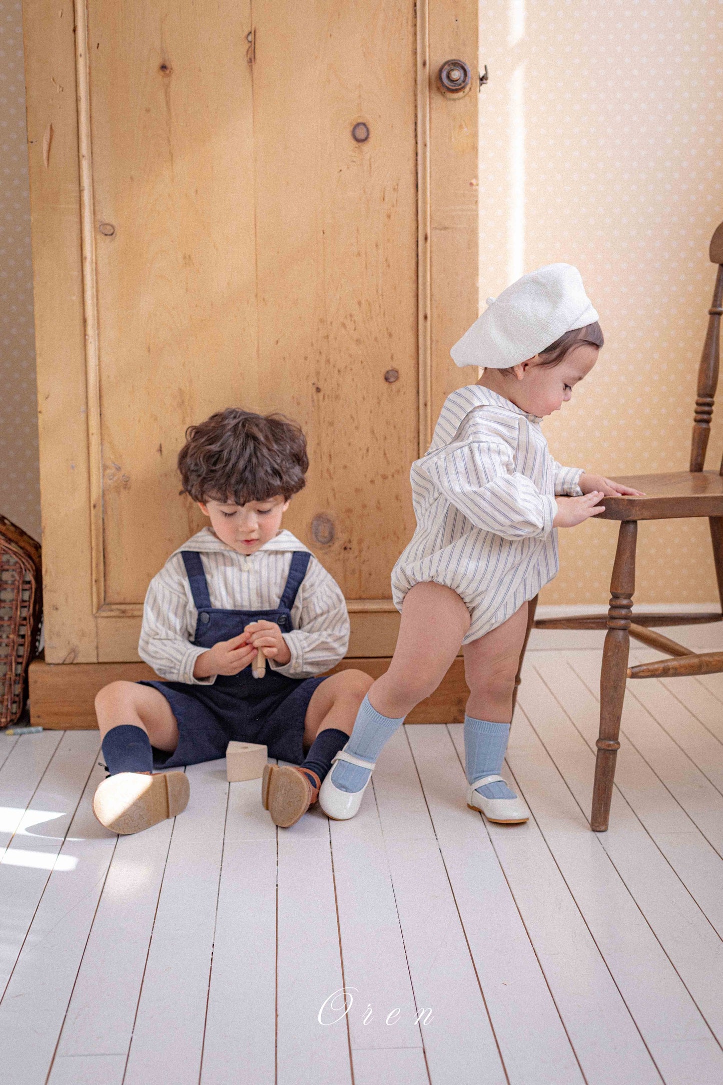 【予約商品】bebe-Jerry sailor suit [Oren] (26SS)【2026年3月中旬以降順次発送】
