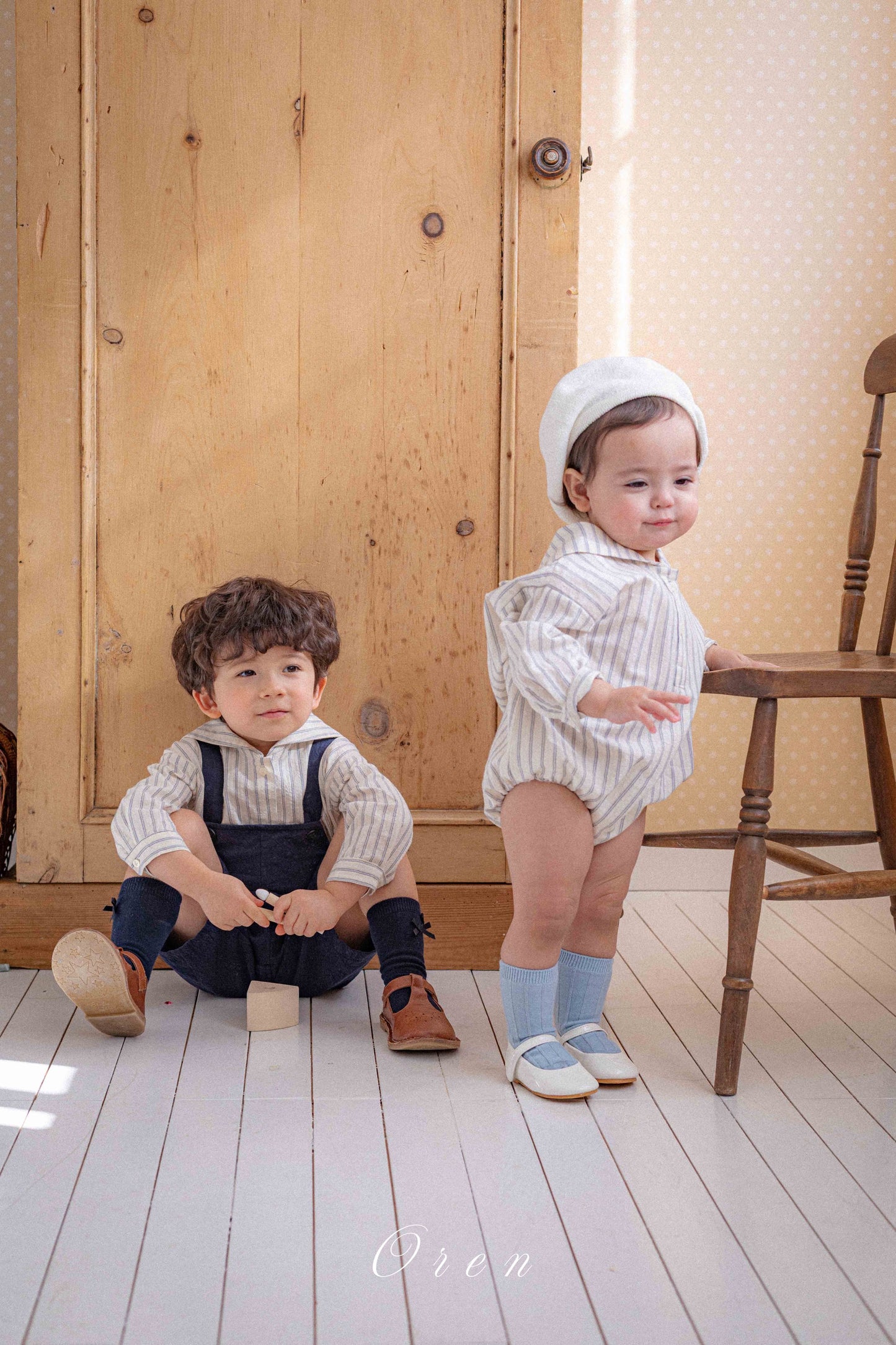 【予約商品】bebe-Jerry sailor suit [Oren] (26SS)【2026年3月中旬以降順次発送】