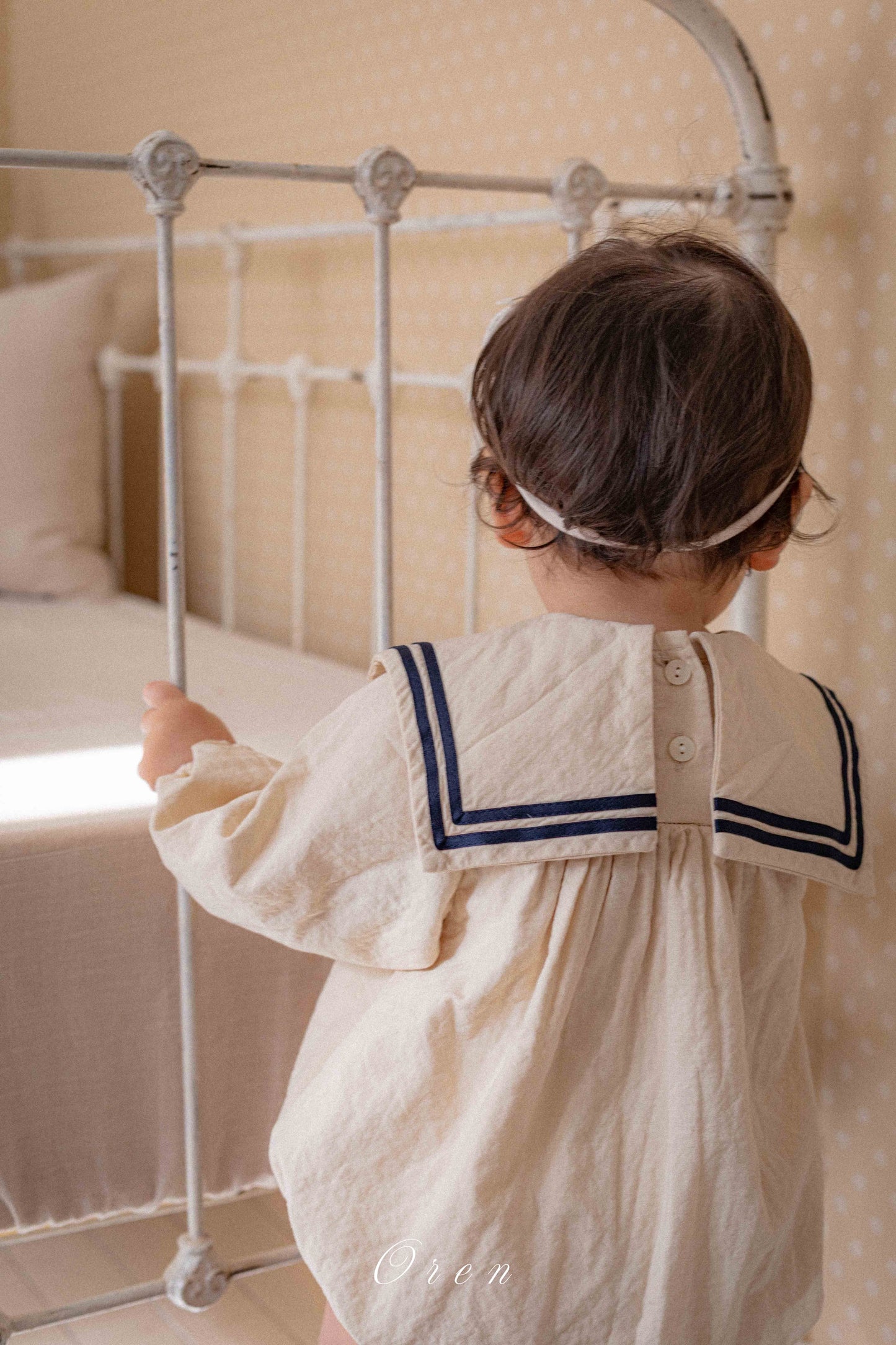 【予約商品】bebe-milk sailor suit [Oren] (26SS)【2026年3月中旬以降順次発送】