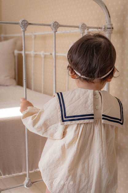 【予約商品】bebe-milk sailor suit [Oren] (26SS)【2026年3月中旬以降順次発送】