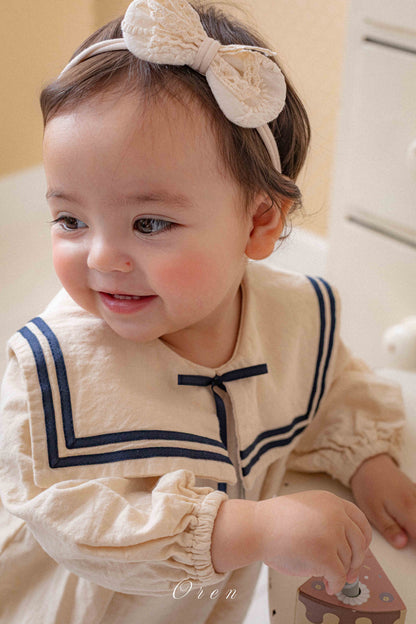 【予約商品】bebe-milk sailor suit [Oren] (26SS)【2026年3月中旬以降順次発送】