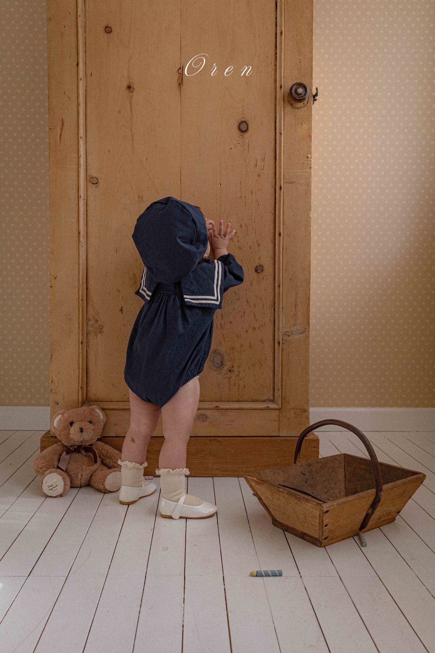 【予約商品】bebe-milk sailor suit [Oren] (26SS)【2026年3月中旬以降順次発送】
