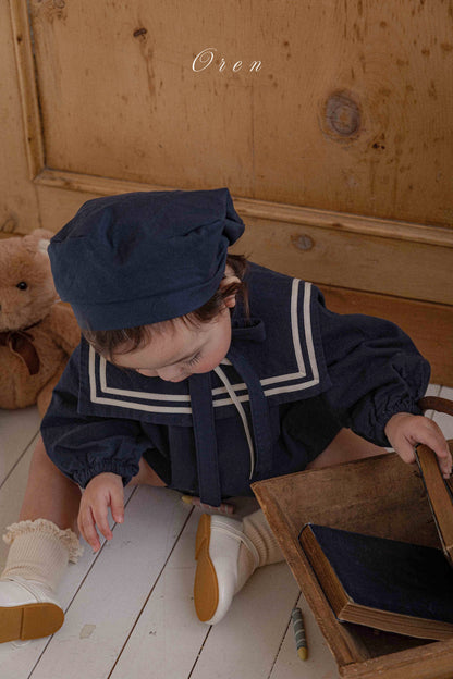 【予約商品】bebe-milk sailor suit [Oren] (26SS)【2026年3月中旬以降順次発送】