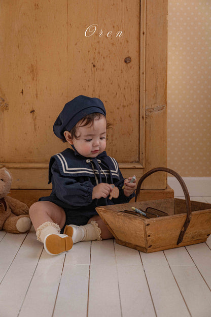 【予約商品】bebe-milk sailor suit [Oren] (26SS)【2026年3月中旬以降順次発送】