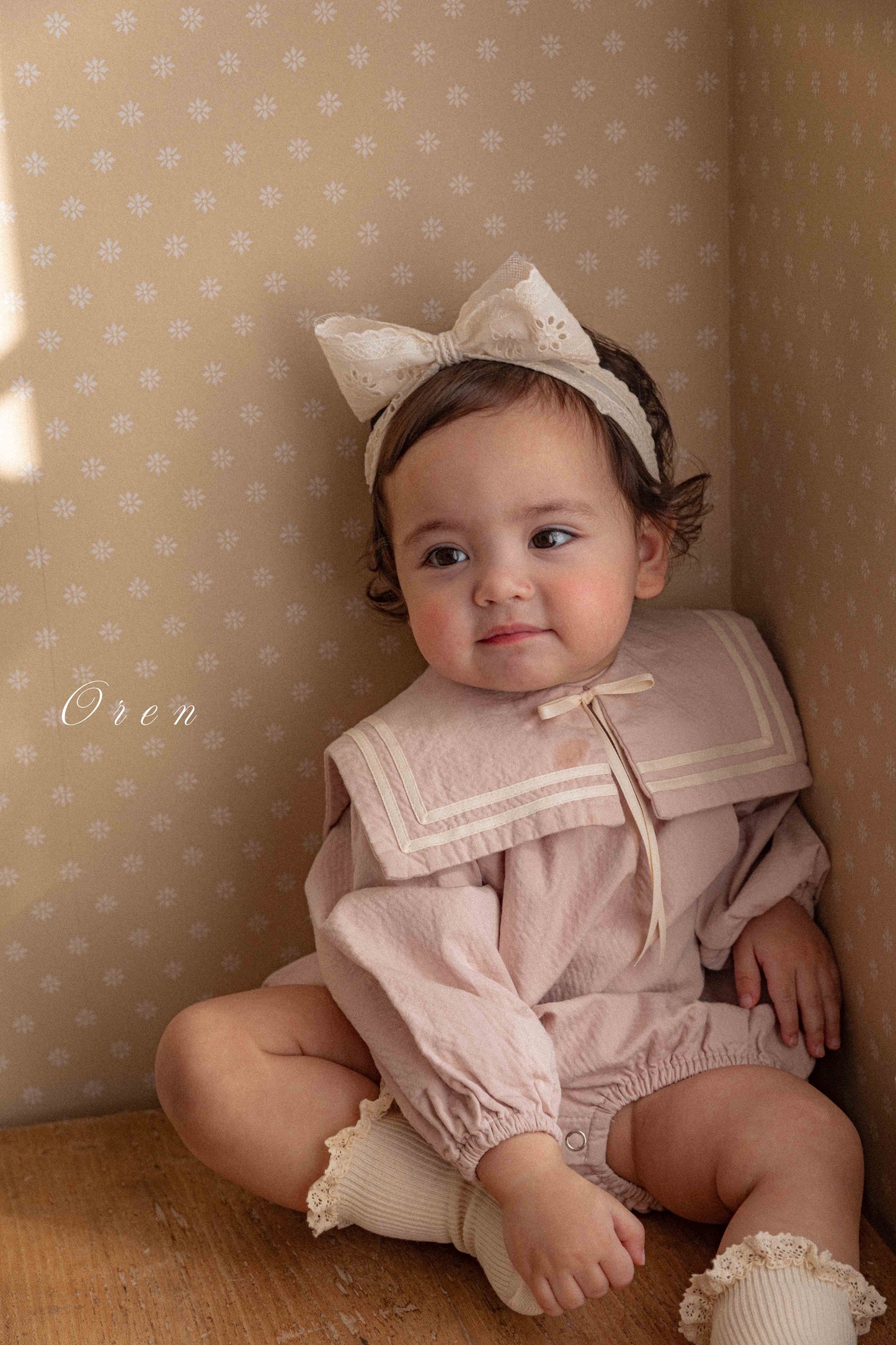 【予約商品】bebe-milk sailor suit [Oren] (26SS)【2026年3月中旬以降順次発送】