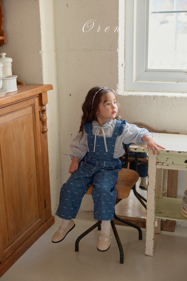 【予約商品】Nua embroidery blouse [Oren] (26SS)【2026年3月中旬以降順次発送】