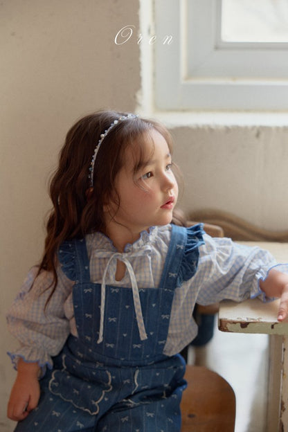 【予約商品】Nua embroidery blouse [Oren] (26SS)【2026年3月中旬以降順次発送】