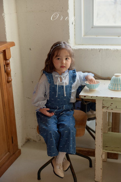 【予約商品】Nua embroidery blouse [Oren] (26SS)【2026年3月中旬以降順次発送】