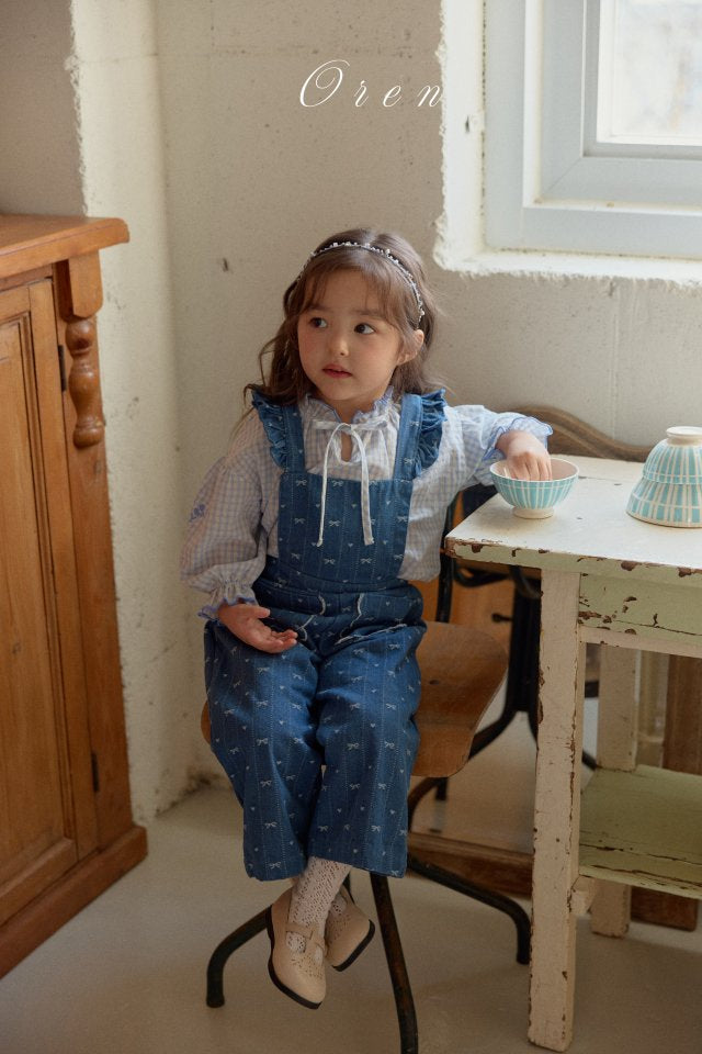 【予約商品】Nua embroidery blouse [Oren] (26SS)【2026年3月中旬以降順次発送】