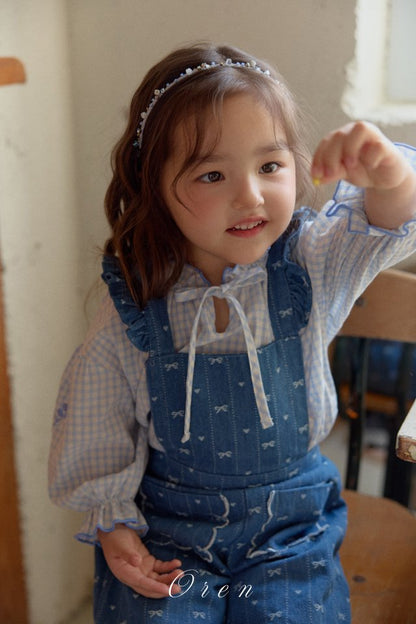 【予約商品】Nua embroidery blouse [Oren] (26SS)【2026年3月中旬以降順次発送】