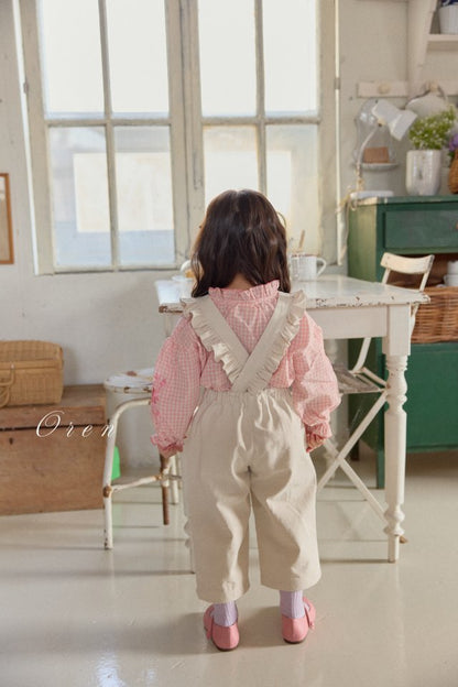 【予約商品】Nua embroidery blouse [Oren] (26SS)【2026年3月中旬以降順次発送】