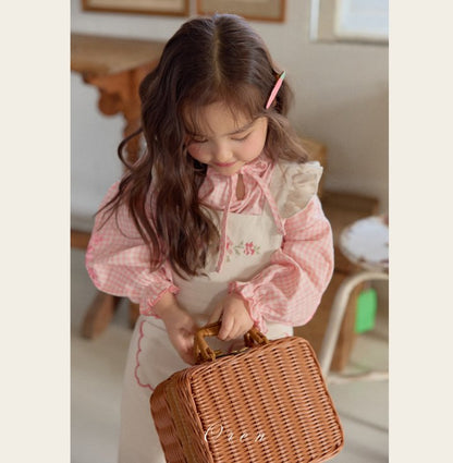 【予約商品】Nua embroidery blouse [Oren] (26SS)【2026年3月中旬以降順次発送】