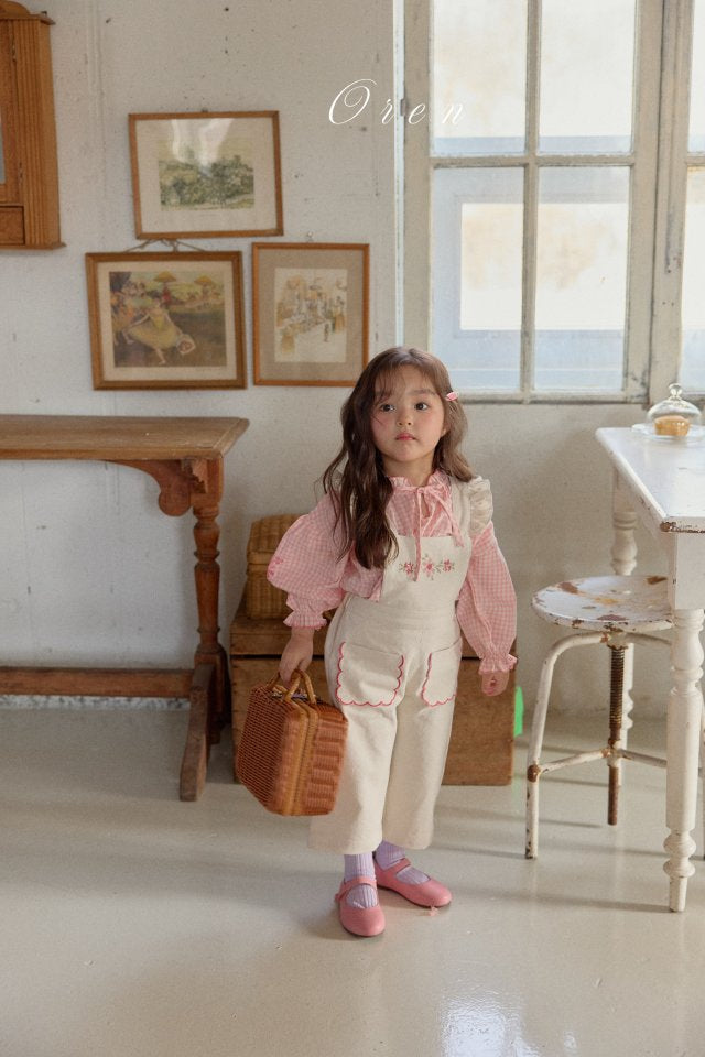 【予約商品】Nua embroidery blouse [Oren] (26SS)【2026年3月中旬以降順次発送】