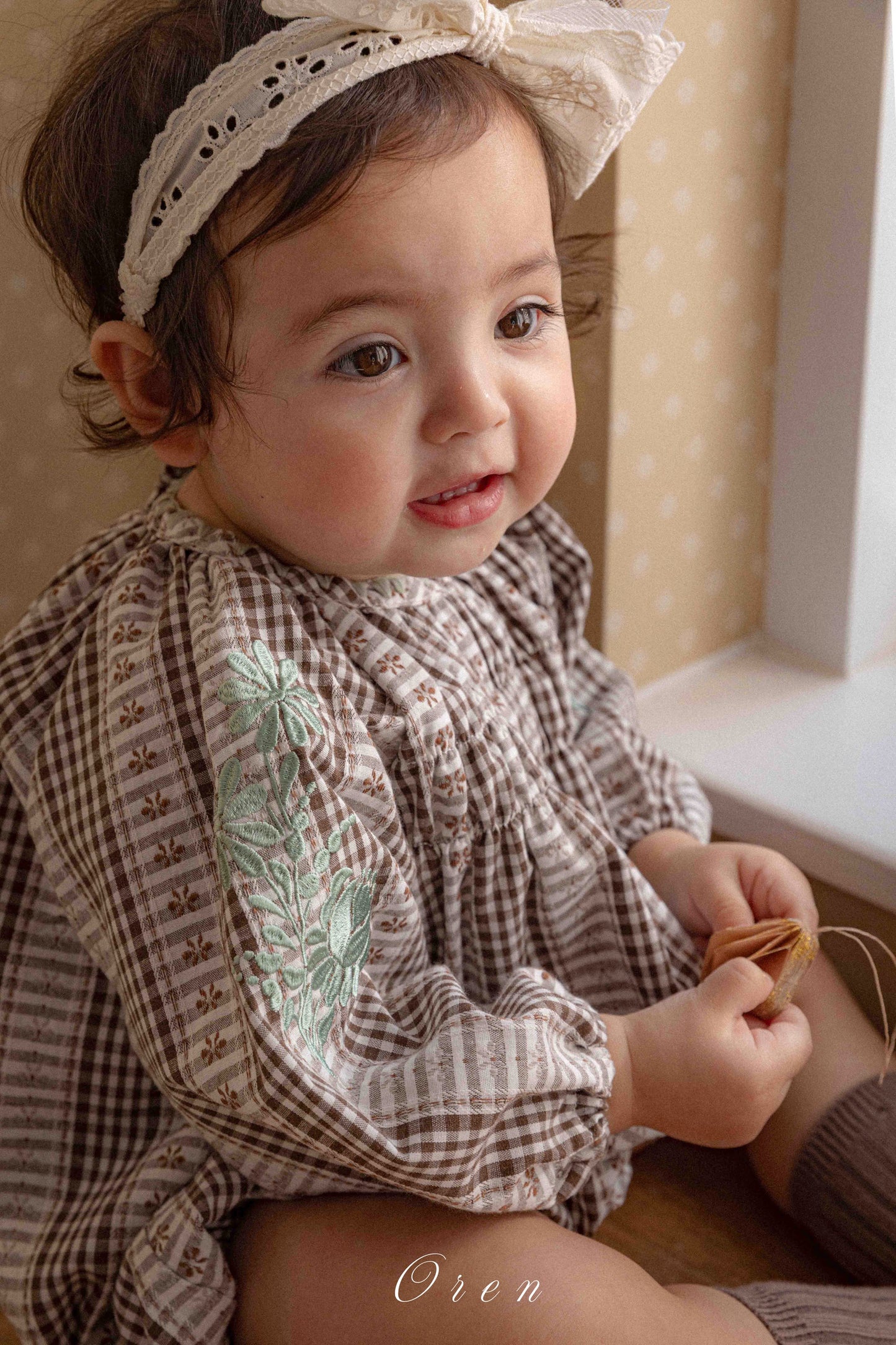 【予約商品】bebe-C-Fury Check Suit [Oren] (26SS)【2026年3月中旬以降順次発送】