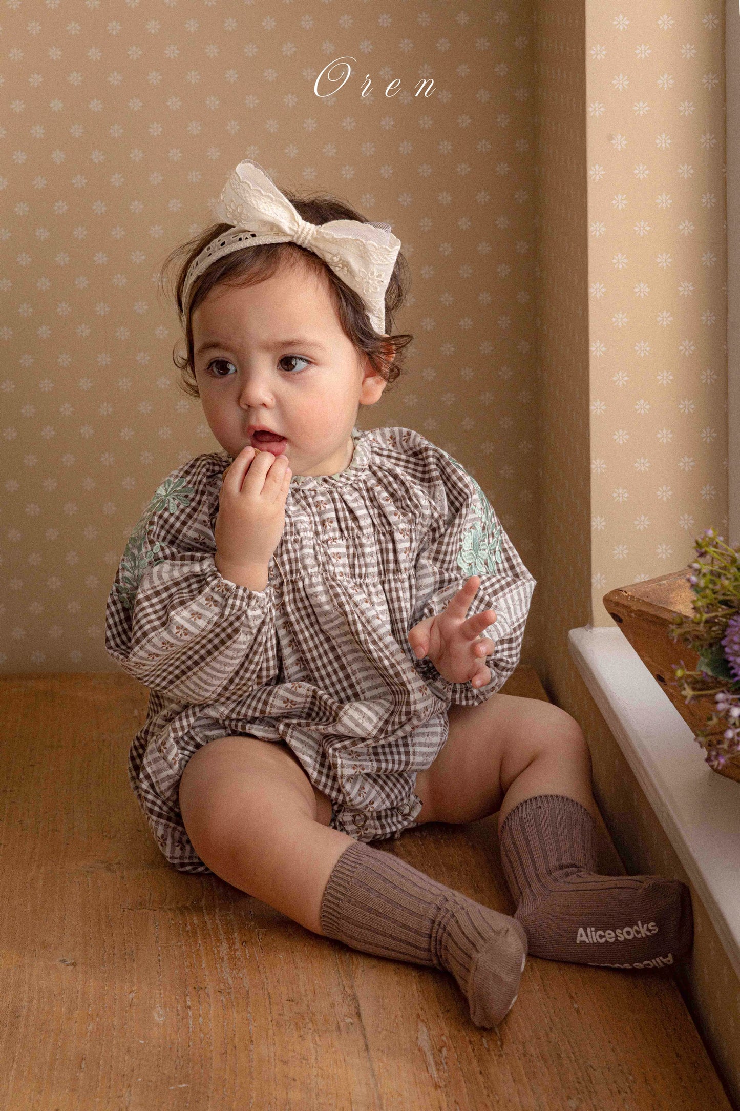 【予約商品】bebe-C-Fury Check Suit [Oren] (26SS)【2026年3月中旬以降順次発送】