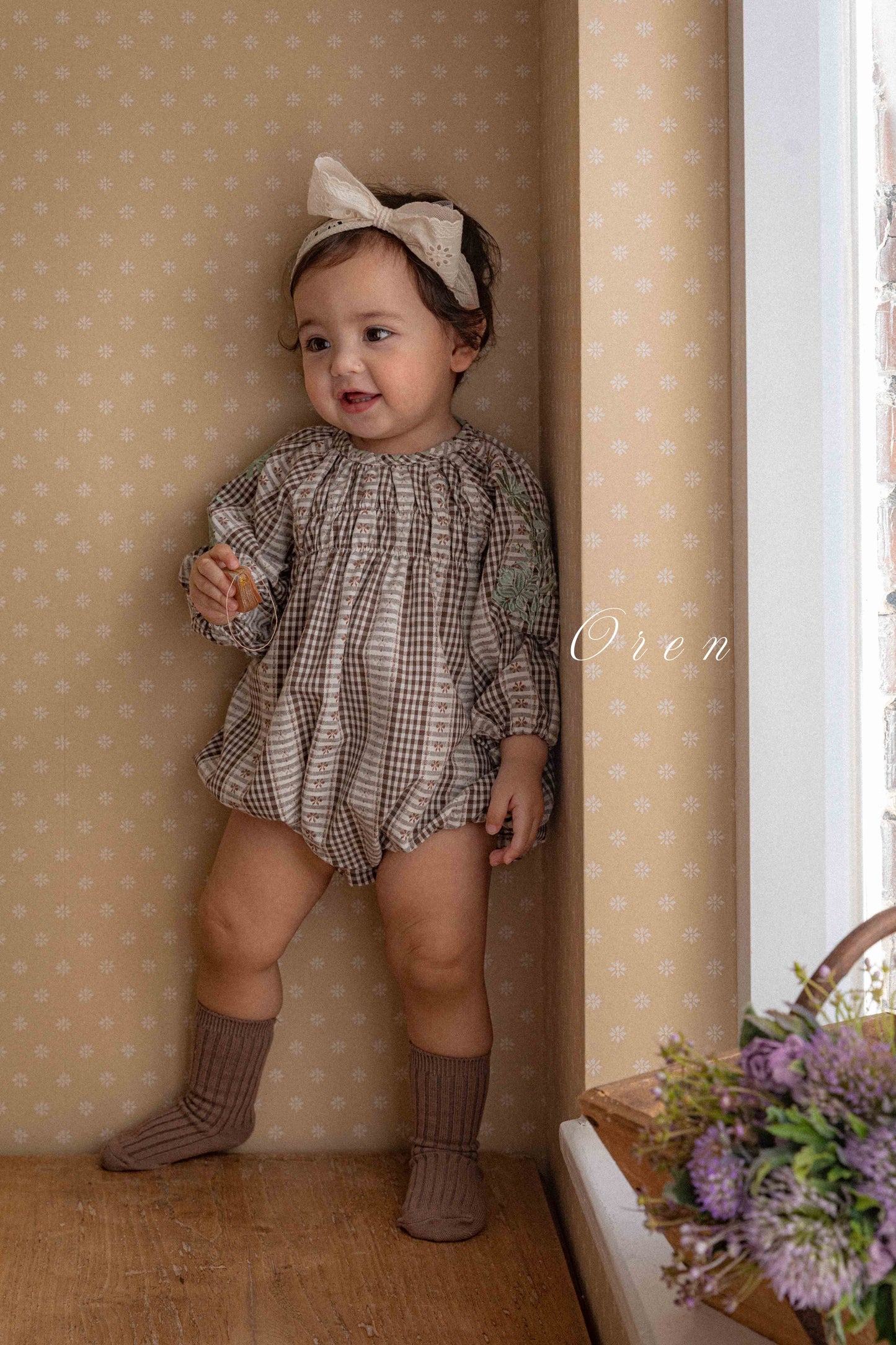 【予約商品】bebe-C-Fury Check Suit [Oren] (26SS)【2026年3月中旬以降順次発送】