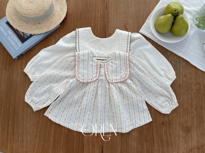 【予約商品】Atelier Reversible Blouse [Oren] (26SS)【2026年3月中旬以降順次発送】