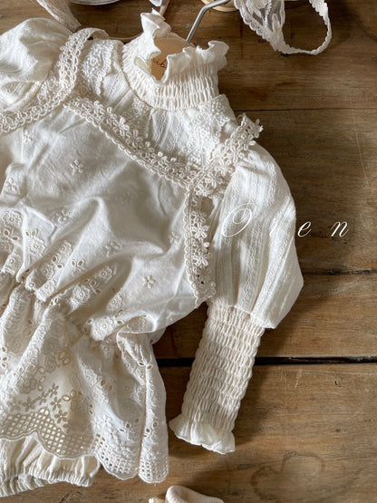 【予約商品】bebe-riel lace suit [Oren] (26SS)【2026年3月中旬以降順次発送】
