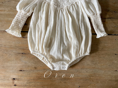 【予約商品】bebe-riel lace suit [Oren] (26SS)【2026年3月中旬以降順次発送】