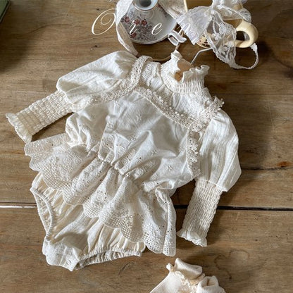 【予約商品】bebe-riel lace suit [Oren] (26SS)【2026年3月中旬以降順次発送】