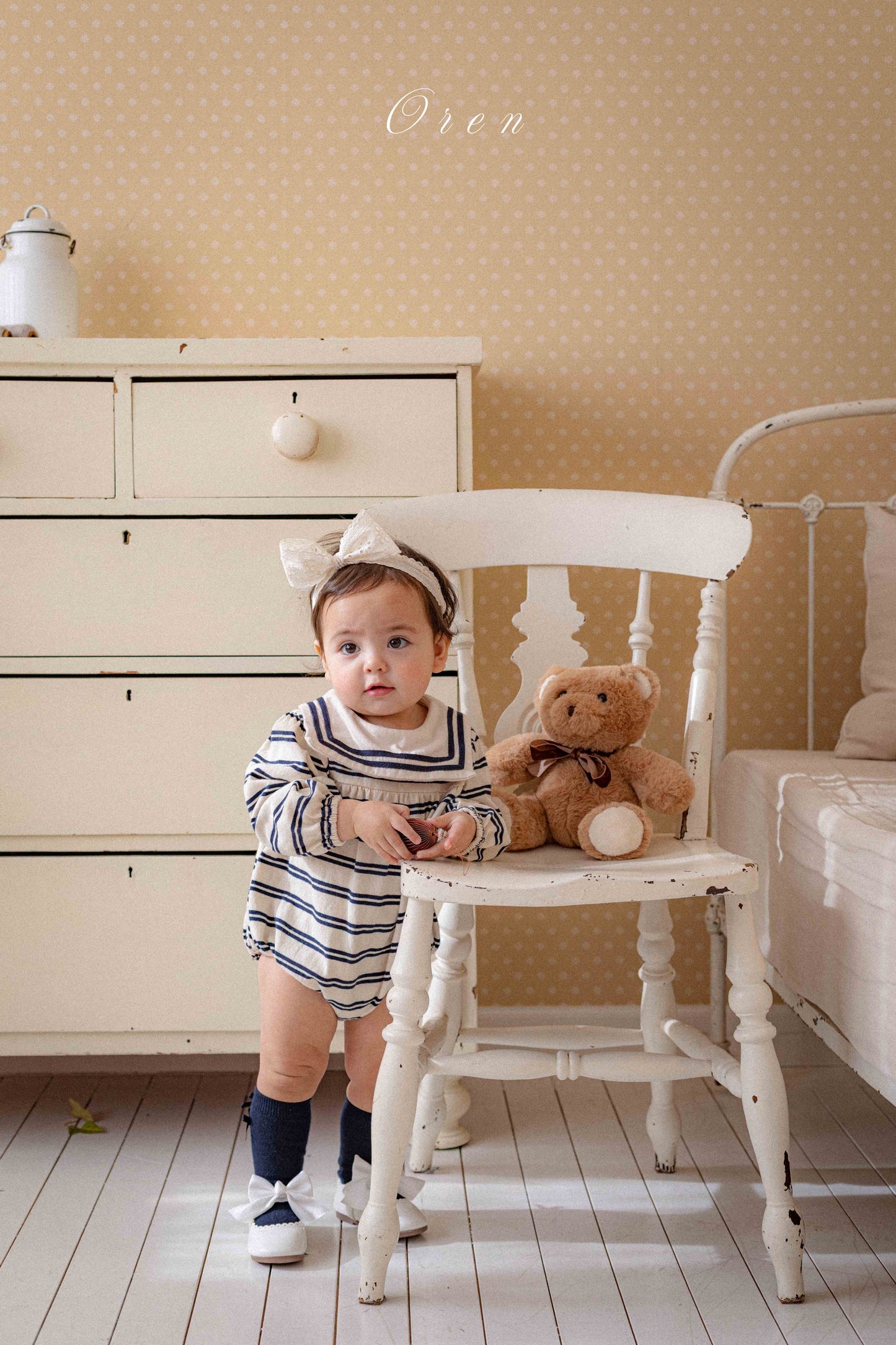 【予約商品】bebe-marine suit [Oren] (26SS)【2026年3月中旬以降順次発送】