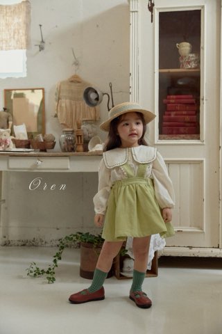 【予約商品】Atelier Jumper Skirt [Oren] (26SS)【2026年3月中旬以降順次発送】