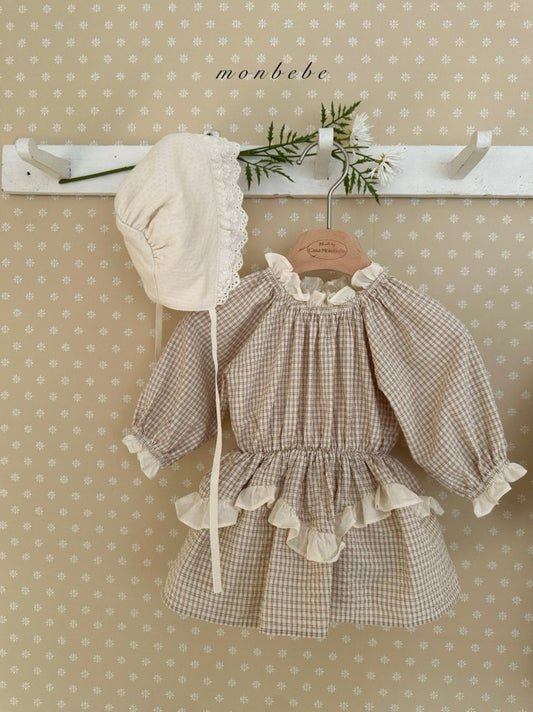 【予約商品】Bella One Piece [monbebe] (26SS)【2026年3月中旬以降順次発送】