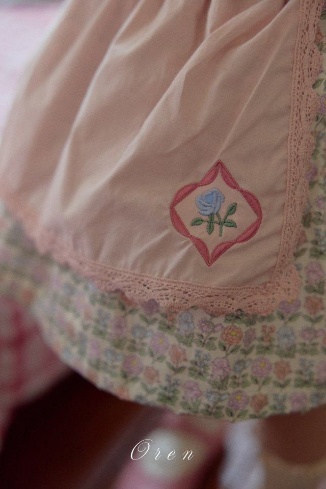 【予約商品】Colette floral skirt [Oren] (26SS)【2026年3月中旬以降順次発送】