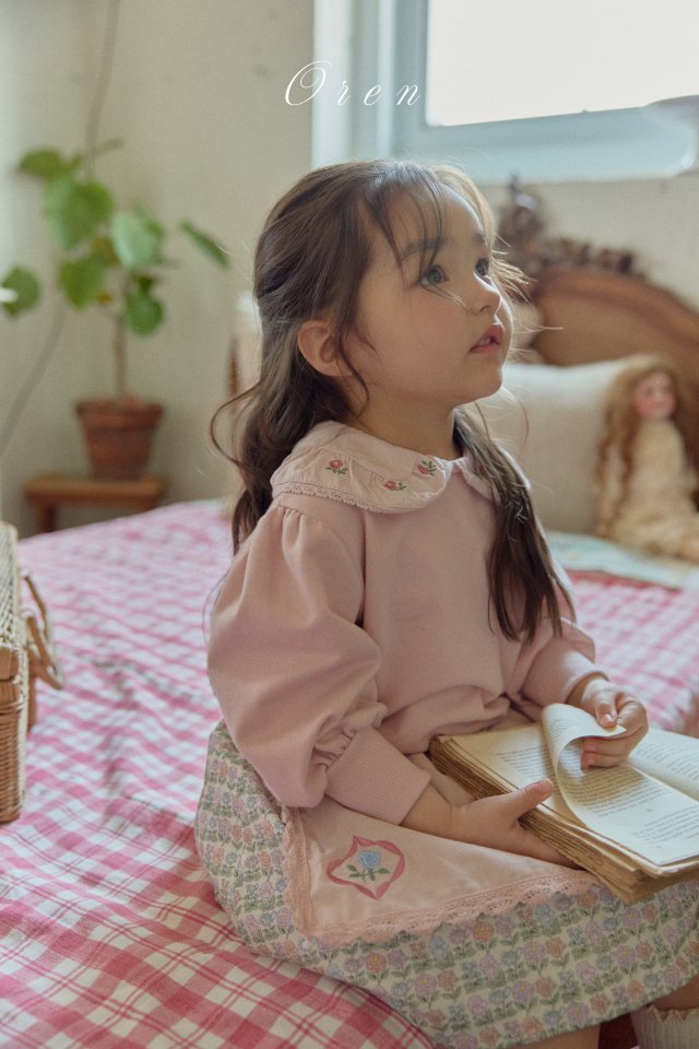 【予約商品】Colette floral skirt [Oren] (26SS)【2026年3月中旬以降順次発送】