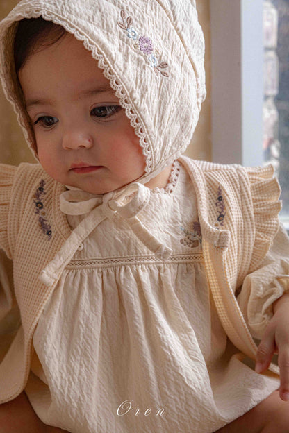 【予約商品】bebe-Emma Bonnet [Oren] (26SS)【2026年3月中旬以降順次発送】