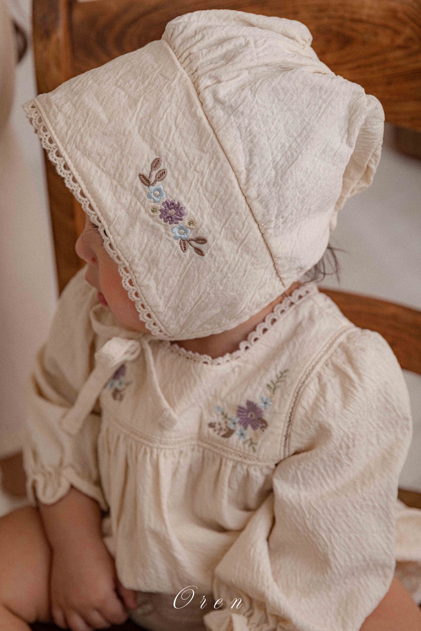 【予約商品】bebe-Emma Bonnet [Oren] (26SS)【2026年3月中旬以降順次発送】