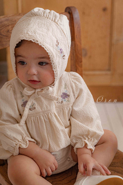 【予約商品】bebe-Emma Bonnet [Oren] (26SS)【2026年3月中旬以降順次発送】