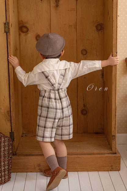 【予約商品】Jeralve check melbang pants [Oren] (26SS)【2026年3月中旬以降順次発送】