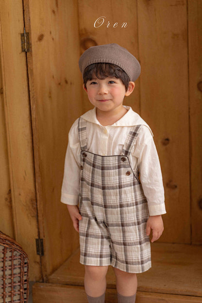 【予約商品】Jeralve check melbang pants [Oren] (26SS)【2026年3月中旬以降順次発送】