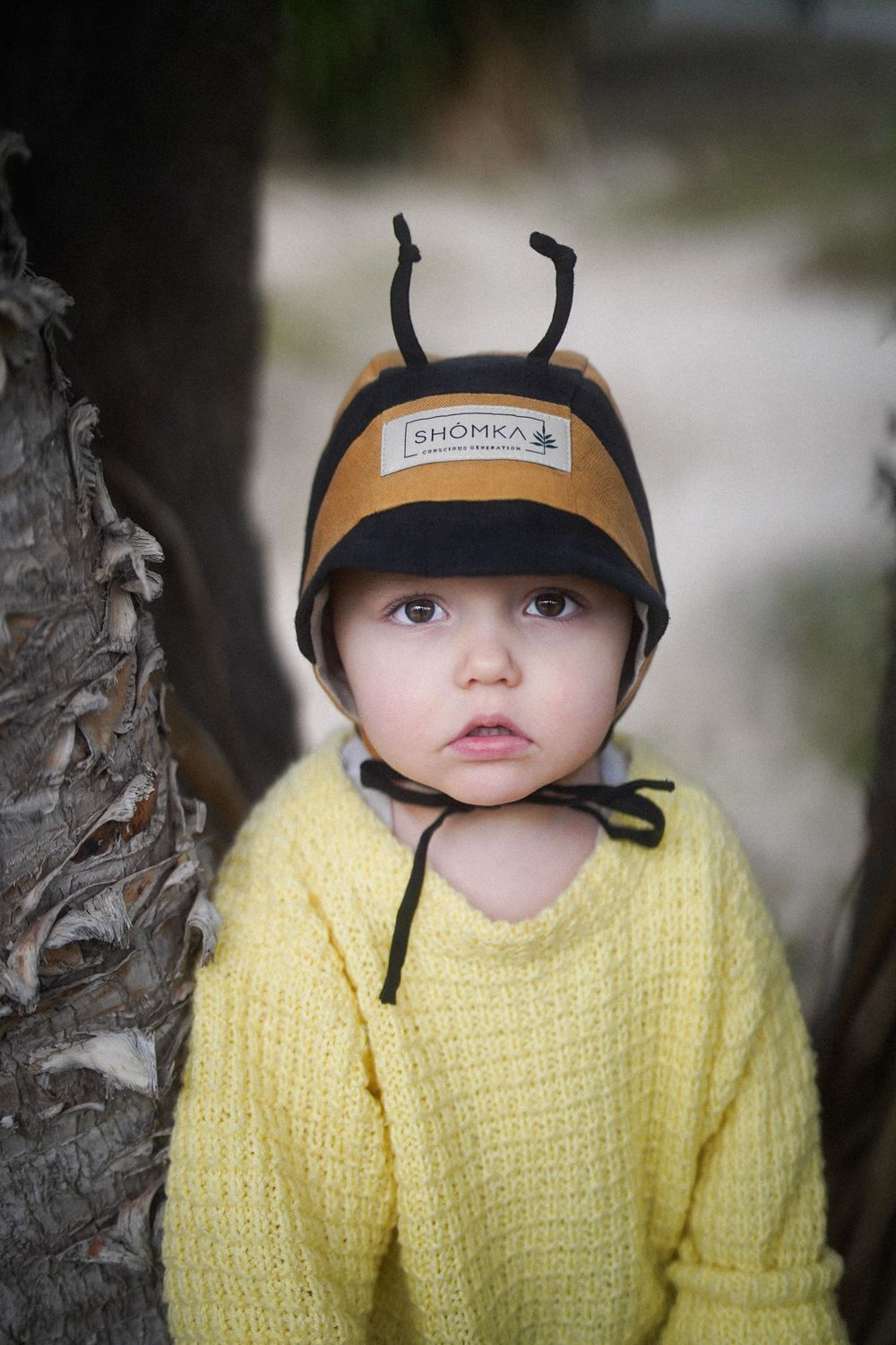 【オーダー会】'BUMBLEBEE' LINEN BONNET [SHOMKA] 【2026年5月下旬以降順次発送】