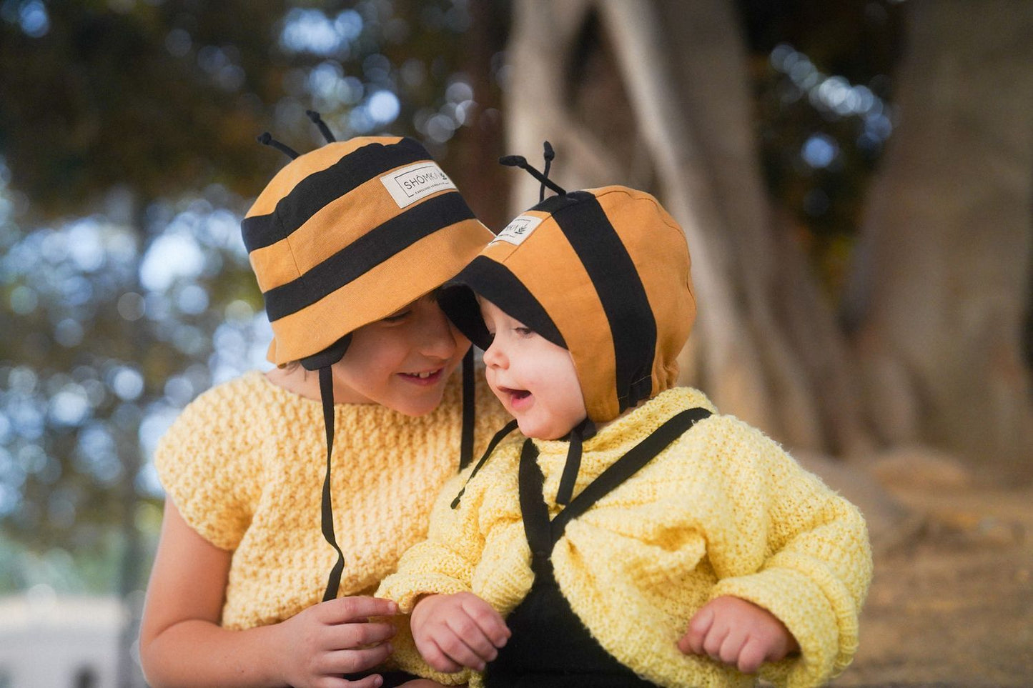 【オーダー会】'BUMBLEBEE' LINEN BONNET [SHOMKA] 【2026年5月初旬以降順次発送】