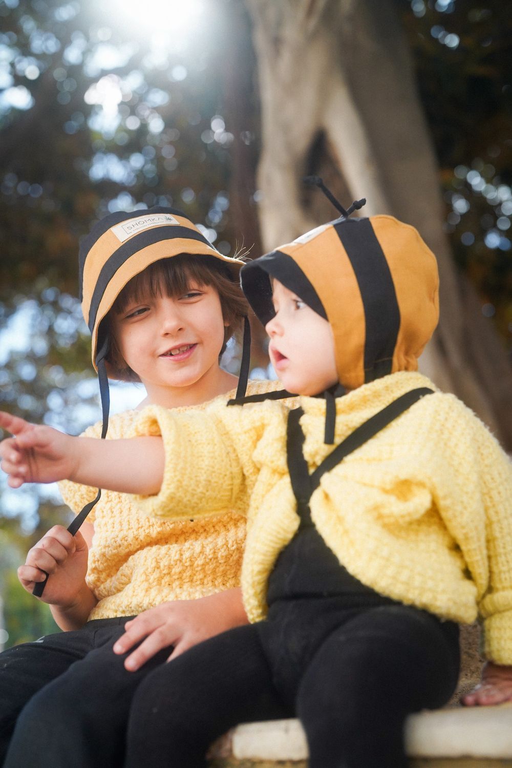 【オーダー会】'BUMBLEBEE' LINEN HAT [SHOMKA]【2026年5月下旬以降順次発送】