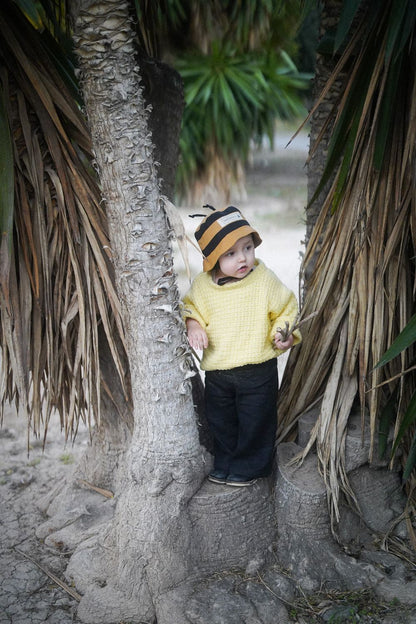 【オーダー会】'BUMBLEBEE' LINEN HAT [SHOMKA]【2026年5月初旬以降順次発送】