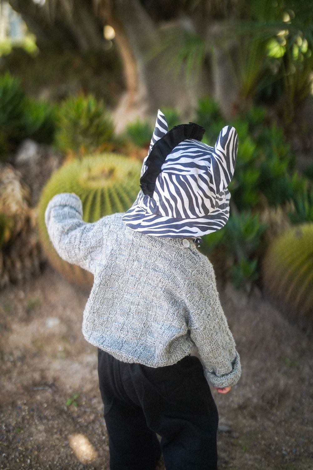 【オーダー会】'ZEBRA' LINEN HAT [SHOMKA]【2026年5月初旬以降順次発送】