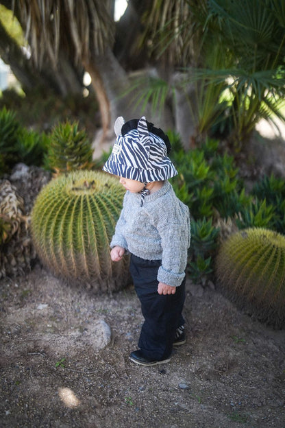 【オーダー会】'ZEBRA' LINEN HAT [SHOMKA]【2026年5月初旬以降順次発送】