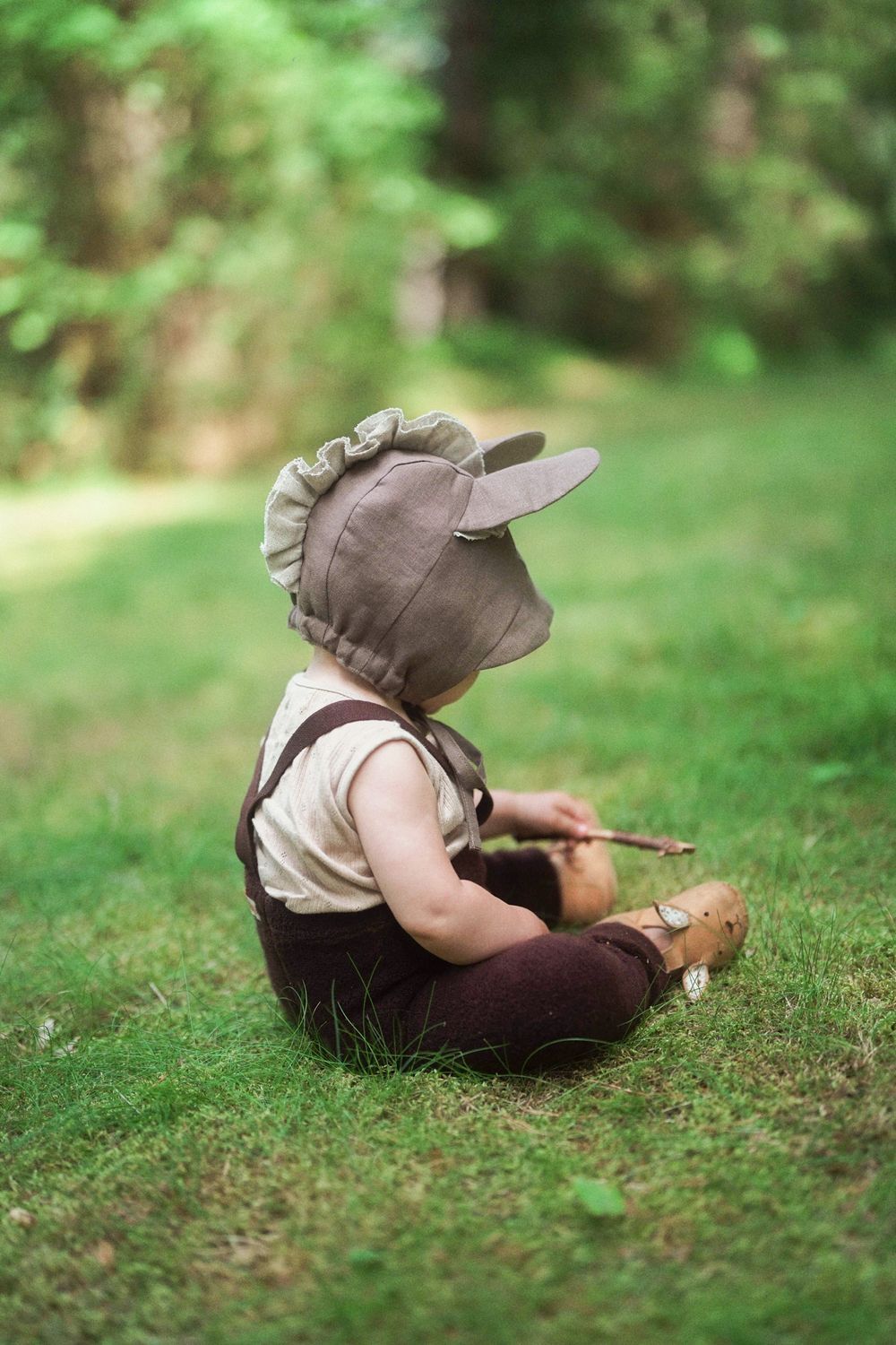 【オーダー会】'DONKEY' LINEN BONNET [SHOMKA]【2026年5月初旬以降順次発送】