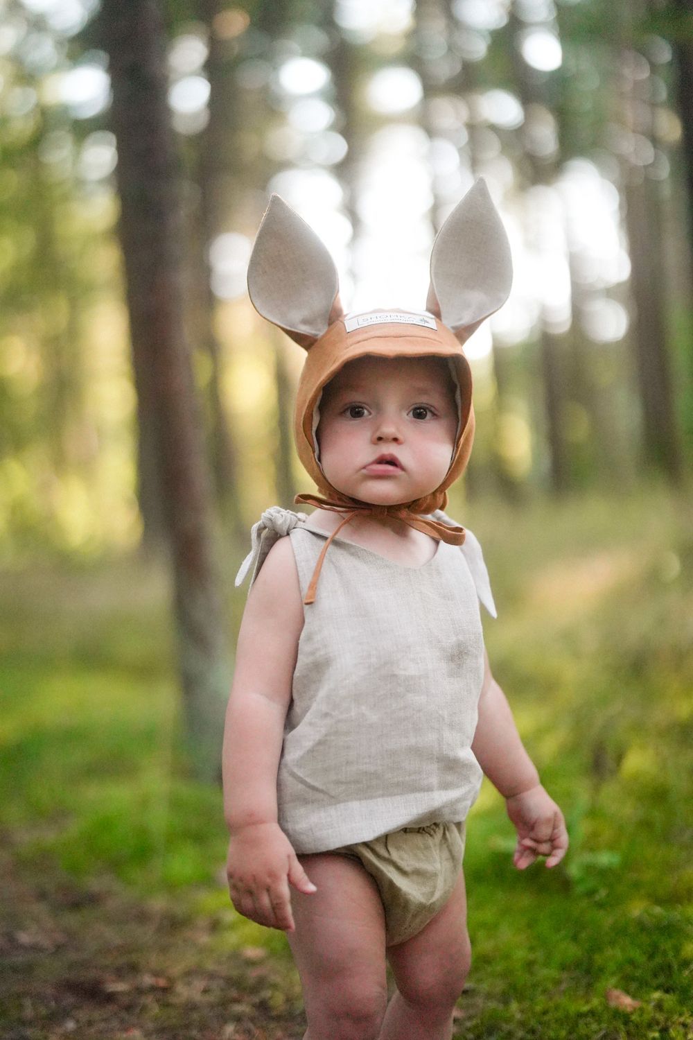 【オーダー会】'FAWN' LINEN BONNET [SHOMKA]【2026年5月初旬以降順次発送】