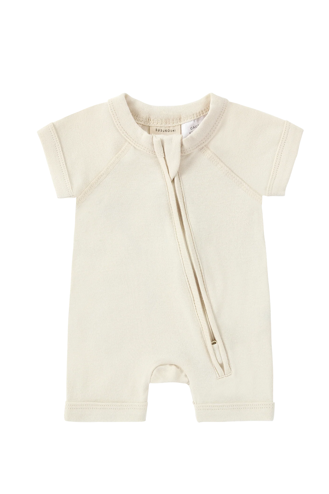 Zip Growsuit SS/S - Birch [SUSUKOSHI] (SS25)