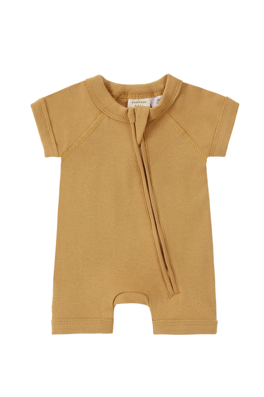 【予約商品】Zip Growsuit SS/S - Sunkissed [SUSUKOSHI] (SS25)【2026年3月上旬以降順次発送】