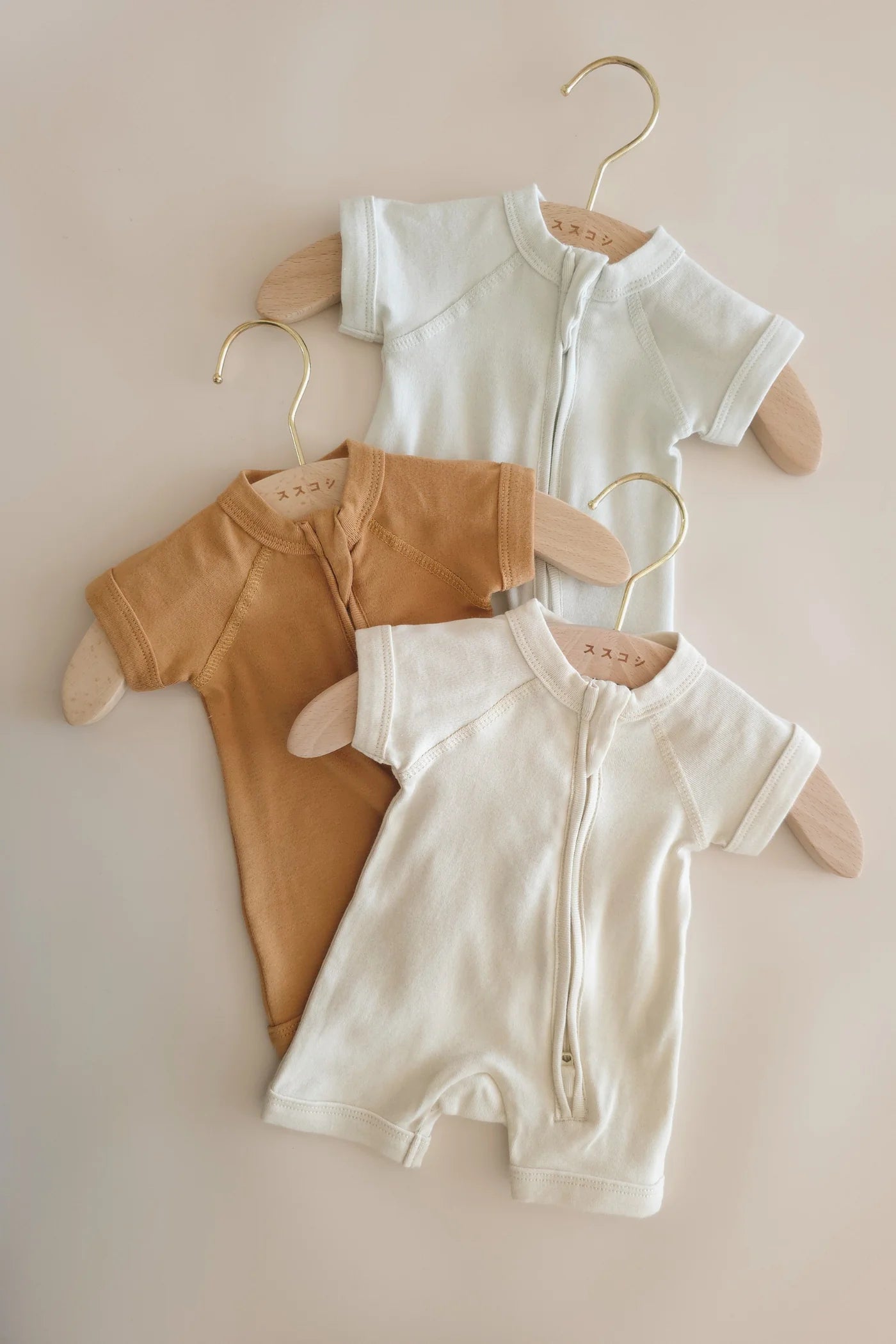 Zip Growsuit SS/S - Sunkissed [SUSUKOSHI] (SS25)
