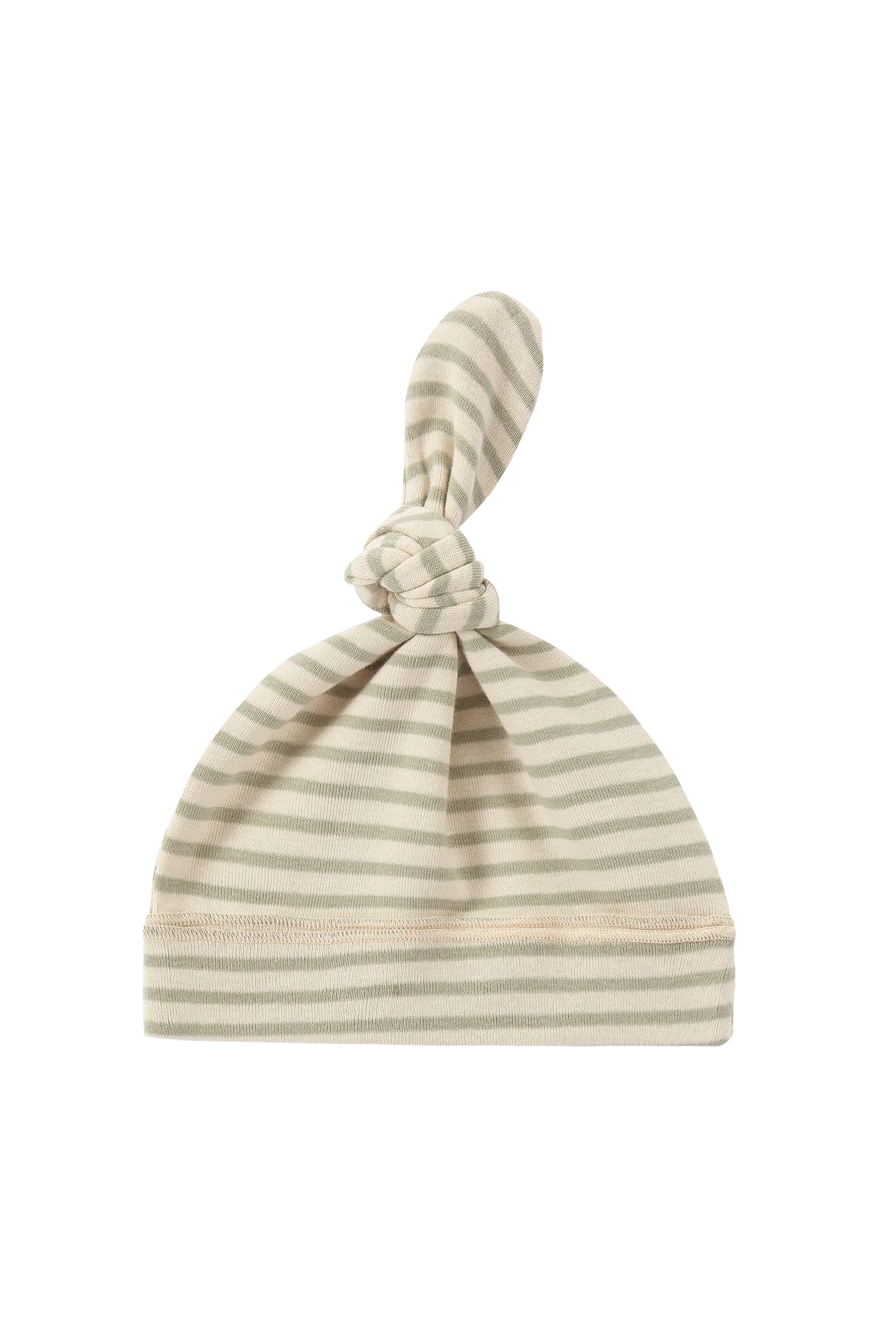Knotted Hat -  Sage Stripes [SUSUKOSHI] (SS25)