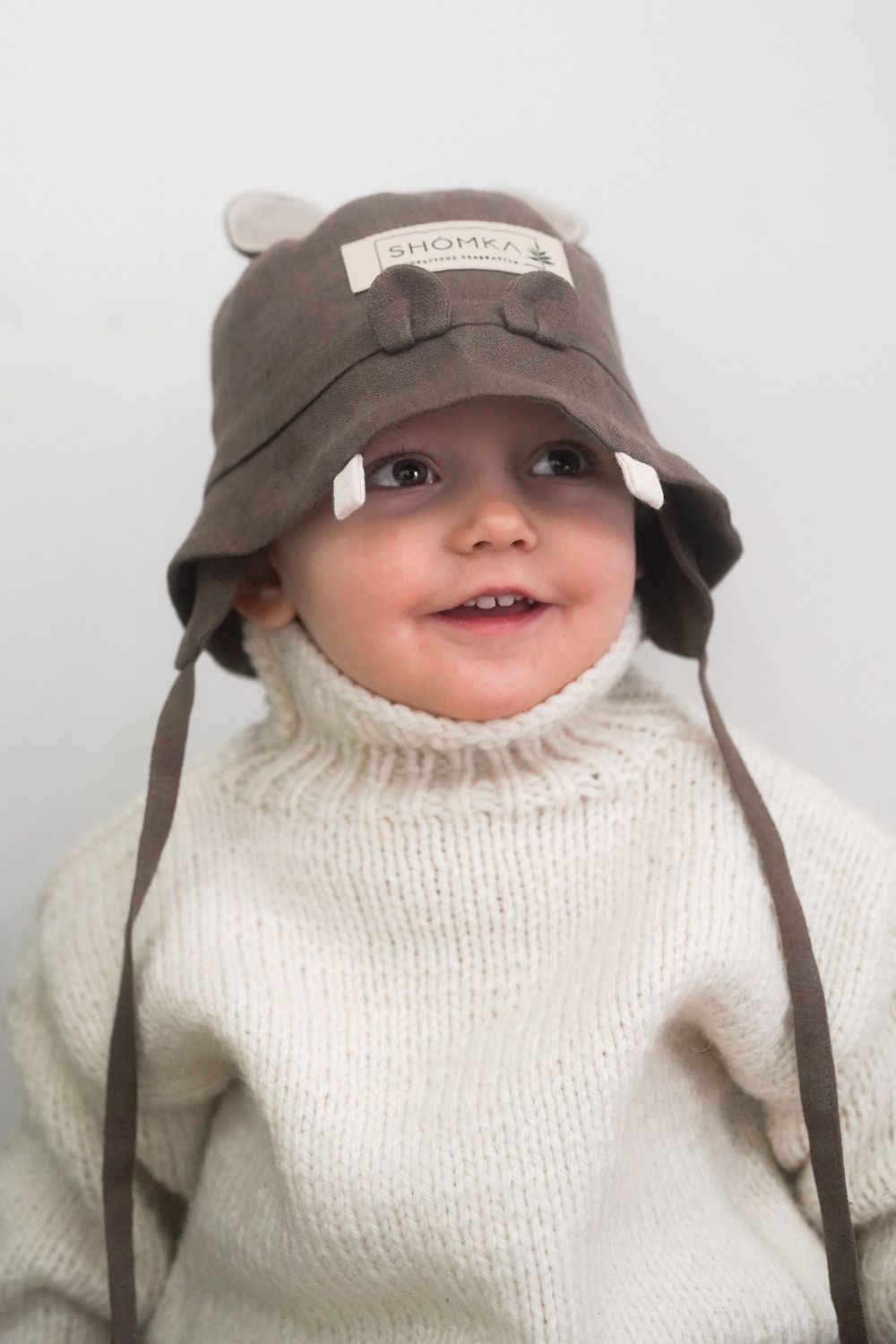 【オーダー会】'HIPPO' LINEN HAT [SHOMKA]【2026年5月初旬以降順次発送】