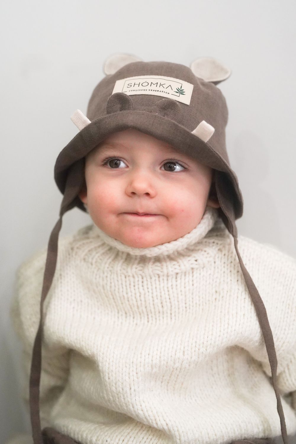 【オーダー会】'HIPPO' LINEN HAT [SHOMKA]【2026年5月初旬以降順次発送】