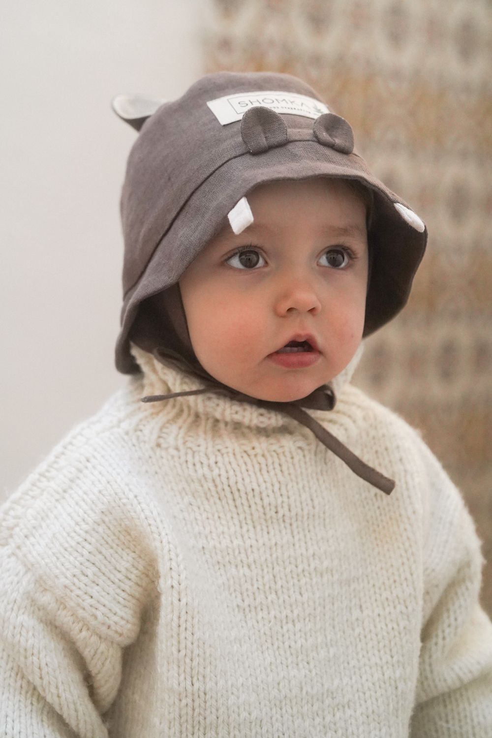 【オーダー会】'HIPPO' LINEN HAT [SHOMKA]【2026年5月初旬以降順次発送】