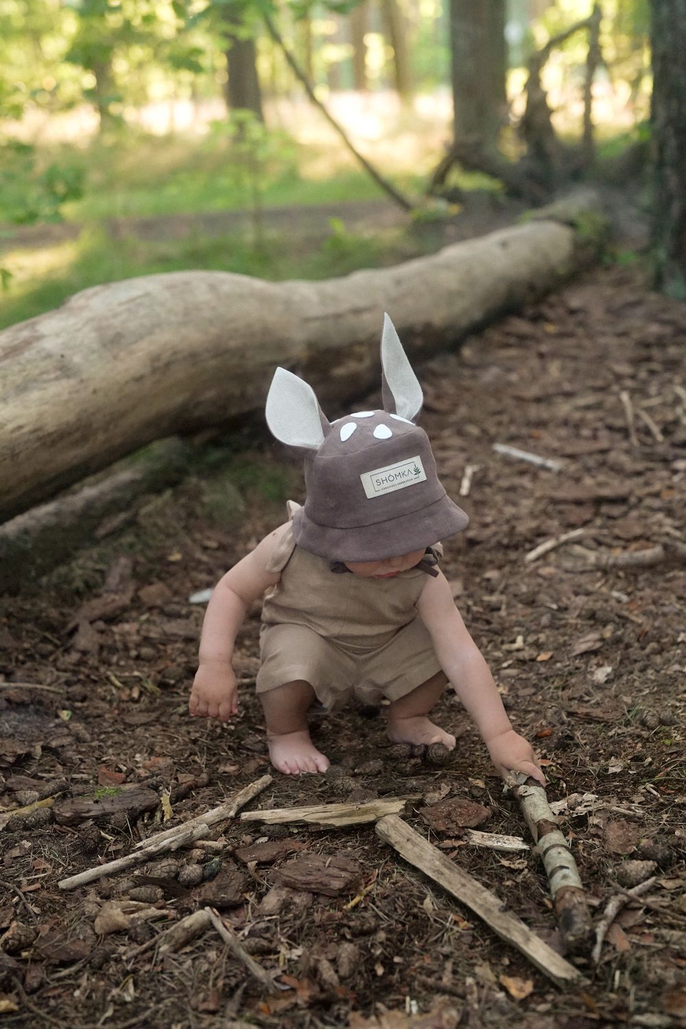 【オーダー会】'FAWN' LINEN HAT [SHOMKA]【2026年5月初旬以降順次発送】